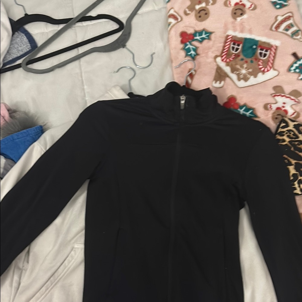 Black Zip-Up Jacket